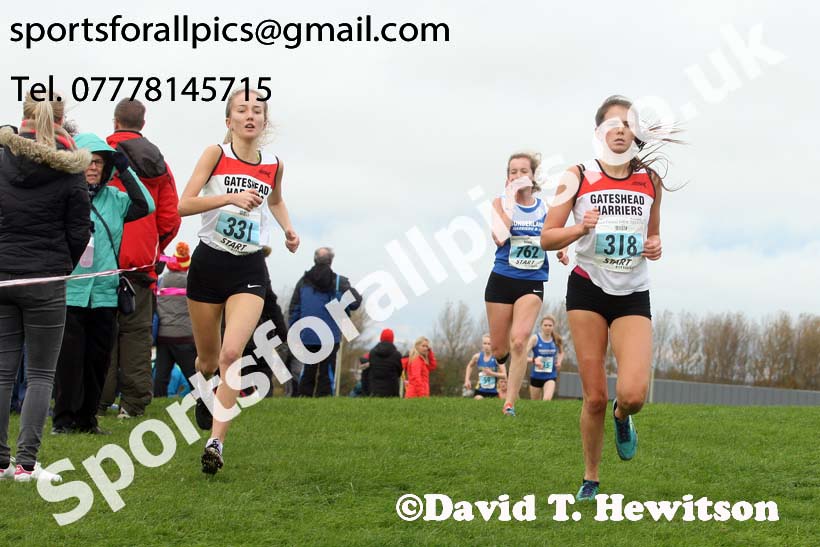 Womens under-17s and under-20s, Sherman Cup and Davison Shield, Temple Park, South Shields. Photo:  David T. Hewitson/Sports for All Pics